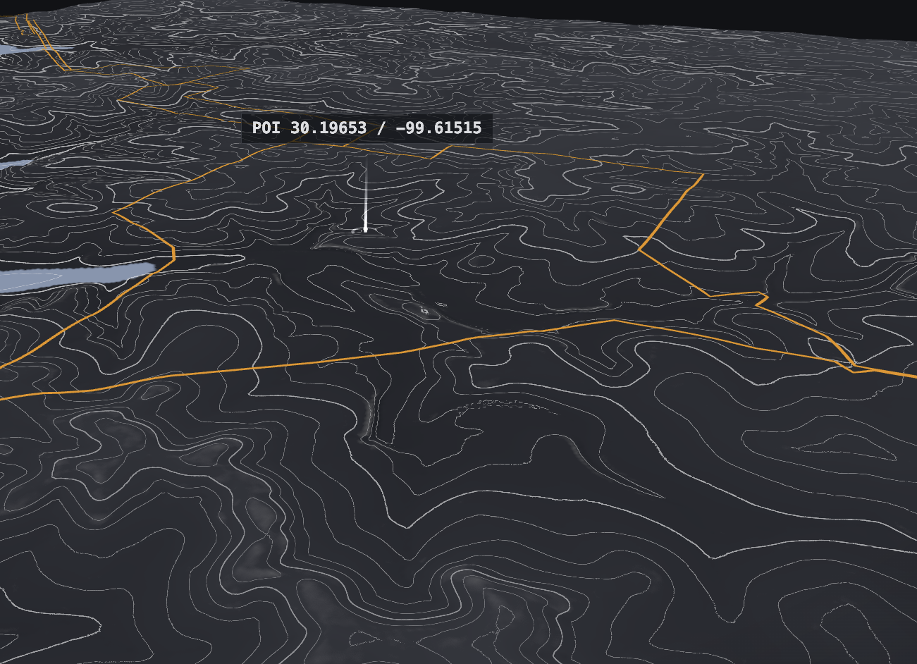 Terrain and POI context